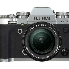 【中古】富士フイルム(FUJIFILM) ミラーレス一眼カメラ X-T3レンズキット シルバー X-T3LK-S
