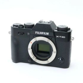【中古】 《美品》 FUJIFILM X-T30 ボディ ブラック 【ファインダーカバー部品交換/各部点検済】 [ デジタルカメラ ]