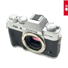 【中古】 【並品】 フジフイルム X-T30 ボディ シルバー 【ミラーレス一眼】 【6ヶ月保証】