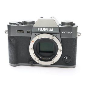 【中古】 《良品》 FUJIFILM X-T30 ボディ チャコールシルバー 【ファインダーカバー部品交換/各部点検済】 [ デジタルカメラ ]