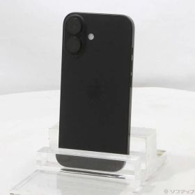 〔中古品〕 iPhone16 128GB ブラック MYDQ3J／A SIMフリー【344】