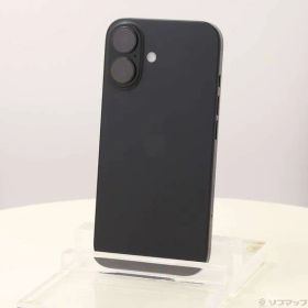 〔中古品〕 iPhone16 256GB ブラック NYDW3J／A SIMフリー【262】