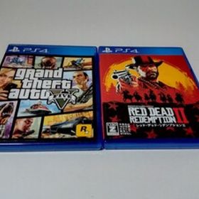 PS4 グランド・セフト・オートⅤ レッドデッドリデンプション2 2本セット