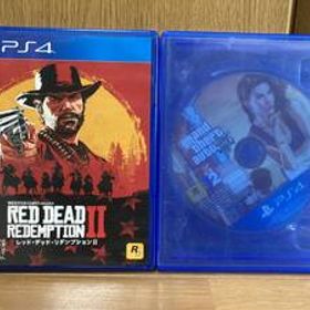 即決! PS4 グランドセフトオート5 レッド・デッド・リデンプション2 2本セット GRAND THEFT AUTO Ⅴ GTA5 RED DEAD REDEMPTIONⅡ