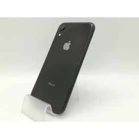 【中古】Apple au 【SIMロック解除済み】 iPhone XR 64GB ブラック MT002J/A【福岡天神】保証期間1ヶ月【ランクC】