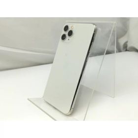 【中古】Apple au 【SIMロック解除済み】 iPhone 11 Pro 64GB シルバー MWC32J/A【札幌】保証期間1週間【ランクC】