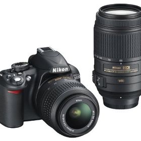 Nikon デジタル一眼レフカメラ D3100 ダブルズームキット D3100WZ(中古品)