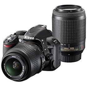 Nikon デジタル一眼レフカメラ D3100 200mmダブルズームキットD3100WZ200(中古品)