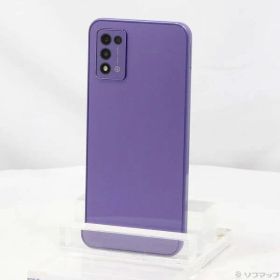 〔中古品〕 Libero 5G III 64GB パープル ZESBY1 Y!mobile SIMフリー【247】