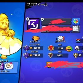 引退垢‼️💎金カゼあります💎🏆74000キャラあと1体でコンプ💎限定スキン多数マスター垢 | ブロスタ(ブロウルスターズ)のアカウントデータ、RMTの販売・買取一覧