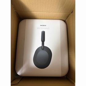 ソニー ワイヤレスノイズキャンセリングヘッドセット WH-1000XM5ブラック(ヘッドフォン/イヤフォン)