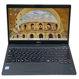 【驚速 FUJITSU U938/S i5-7300U 2.6GHz x4+8GB+M.2 SSD256GB 13.3インチワイドノートPC】Win11+Office2021/WEBカメラ A111420