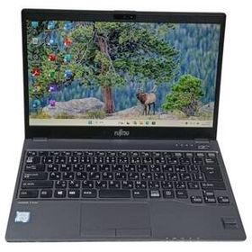 【驚速 FUJITSU U938/S i5-7300U 2.6GHz x4+8GB+M.2 SSD256GB 13.3インチワイドノートPC】Win11+Office2021/WEBカメラ A111422