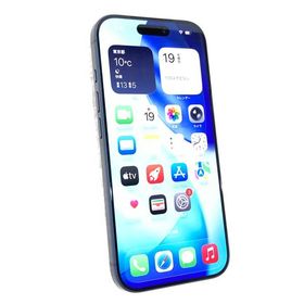 中古 Apple iPhone17 Pro 512GB ディープブルー MG8C4J／A SIMフリー ※要eSIM ※ネットワーク利用制限▲判定