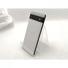 【中古】Google UQmobile 【SIMフリー】 Pixel 6a チョーク 6GB 128GB GB17L【ECセンター】保証期間1ヶ月【ランクC】