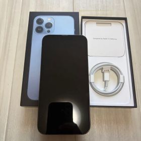 【値下げ】iPhone13ProMax256gシエラブルー