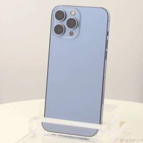 〔中古品〕 iPhone13 Pro Max 256GB シエラブルー MLJD3J／A SIMフリー【262】