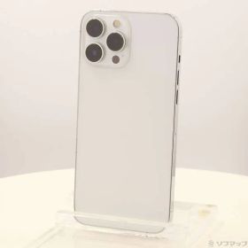 〔中古品〕 iPhone13 Pro Max 512GB シルバー MLJT3J／A SIMフリー 〔ネットワーク利用制限▲〕【258】