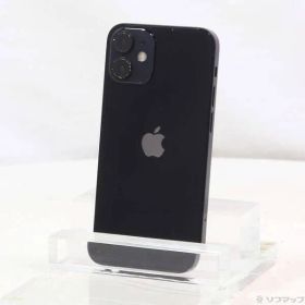 〔中古品〕 iPhone12 mini 128GB ブラック MGDJ3J／A SIMフリー【377】