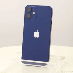 〔中古品〕 iPhone12 mini 256GB ブルー MGDV3J／A SIMフリー【348】