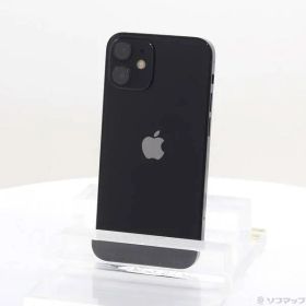 〔中古品〕 iPhone12 mini 64GB ブラック MGA03J／A SIMフリー【305】