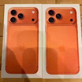 アイフォーン(iPhone)のiPhone 17 Pro Max 256GB 2台 オレンジ 新品未開封(スマートフォン本体)