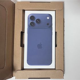 アップル(Apple)のiPhone17 Pro Max 256GB deep blue ディープブルー(スマートフォン本体)
