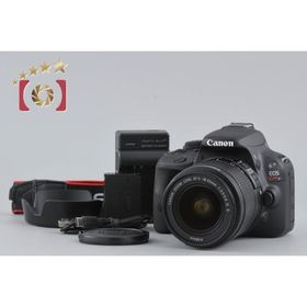 【中古】Canon キヤノン EOS Kiss X7 + EF-S 18-55mm f/3.5-5.6 IS II