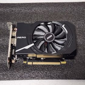 MSI GEFORCE GTX1650 D6 AERO ITX 4GB GDDR6 補助電源不要 動作確認済み PCパーツ グラフィックカード PCIExpress