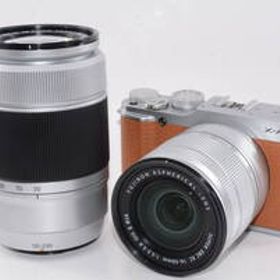 【外観特上級】FUJIFILM X-A2 ブラウン ダブルレンズキット 富士フィルム #V0107