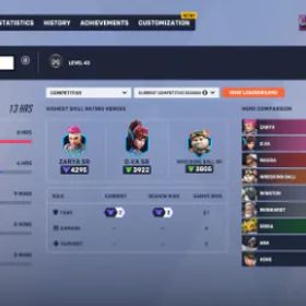 オーバーウォッチ１ 垢 // タンク🛡️GM 2