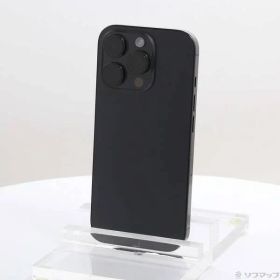 〔中古品〕 iPhone16 Pro 256GB ブラックチタニウム MYN03J／A SIMフリー【348】