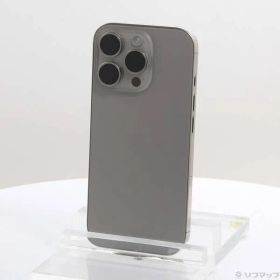 〔中古品〕 iPhone16 Pro 256GB ナチュラルチタニウム MYN33J／A SIMフリー【349】