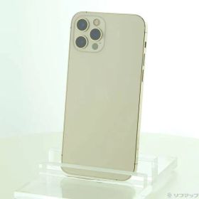 〔中古品〕 iPhone12 Pro 256GB ゴールド MGMC3J／A SIMフリー【305】
