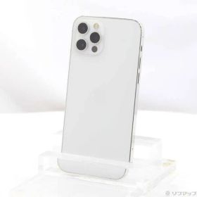 〔中古品〕 iPhone12 Pro 128GB シルバー NGM63J／A SIMフリー【377】
