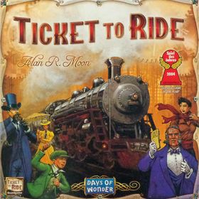 チケット・トゥ・ライド 英語版 (Ticket to Ride) ボードゲーム