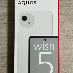AQUOS wish 5 SH-52F SIMフリー ユキ ホワイト 白