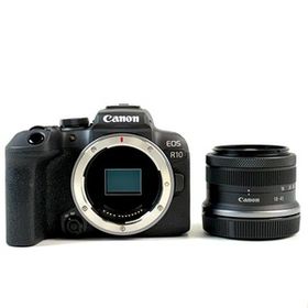 【1円】 キヤノン Canon EOS R10 RF-S 18-45 IS STM レンズキット デジタル ミラーレス 一眼カメラ 【中古】