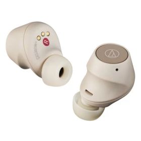 オーディオテクニカ audio-technica ATH-CKS30TW+/BG ライトベージュ Bluetooth 完全ワイヤレスイヤホン SOLID BASS ATHCKS30TWBG