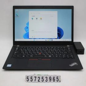 Lenovo ThinkPad T480s Core i5 8250U 1.6GHz/16GB/256GB(SSD)/14W/FHD(1920x1080)/Win11 【557253965】