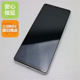 ソニー(SONY)の新品同様 SIMフリー Xperia 10 III Lite ホワイト M777(スマートフォン本体)