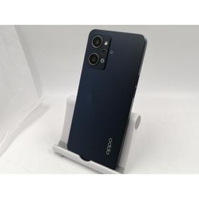 【中古】Oppo ymobile 【SIMフリー】 OPPO Reno7 A スターリーブラック 6GB 128GB A201OP【DS秋葉】保証期間１ヶ月【ランクC】