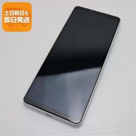 新品同様 SIMフリー Xperia 10 III Lite ホワイト スマホ 白ロム 本体 即日発送 土日祝発送OK あすつく