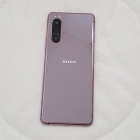 エクスペリア(Xperia)の【ジャンク】Xperia5Ⅱ SOG02(ピンク) au(スマートフォン本体)