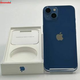 【中古】iPhone13 256GB ブルー MLNM3J/A docomo版SIMフリー
