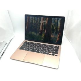 【中古】Apple MacBook Air 13インチ M1(CPU:8C/GPU:7C) 8GB/256GB ゴールド MGND3J/A (M1・2020)【柏】保証期間1ヶ月【ランクB】