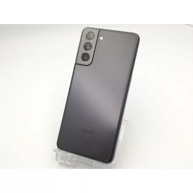 【中古】SAMSUNG au 【SIMロック解除済み】 Galaxy S21 5G ファントムグレー 8GB 256GB SCG09【ECセンター】保証期間1ヶ月【ランクB】