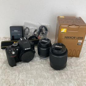 Nikon D5300 デジタル一眼レフ レンズ2本付き