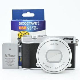 ＜美品＞ Nikon ニコン Nikon1 J5 標準パワーズームレンズキット(ミラーレス一眼)