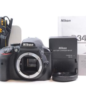 Nikon デジタル一眼レフカメラ D3400 ボディー ブラック D3400BK